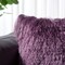 Safavieh Cali Shag Pillow Purple Home Decor Pillow Decorative Comfort Cushion